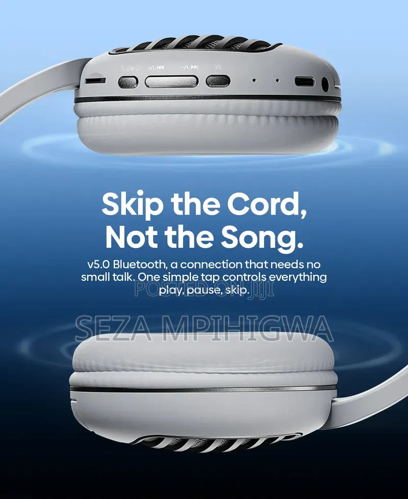 Wireless Bluetooth Headphones V5.0 – 45H Playback | AUX SD Card