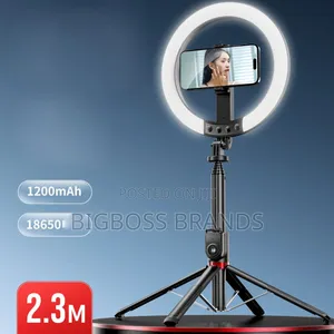 Rechargable Selfie Tripod Light