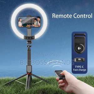 Rechargable Selfie Tripod Light