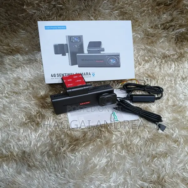 4G Sentinel Dash Camera -Both Front and Rear With Real Time Updates