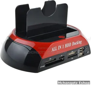 Dual Slot Hard Drive Docking Station (2.5" – 3.5" SATA IDE) With