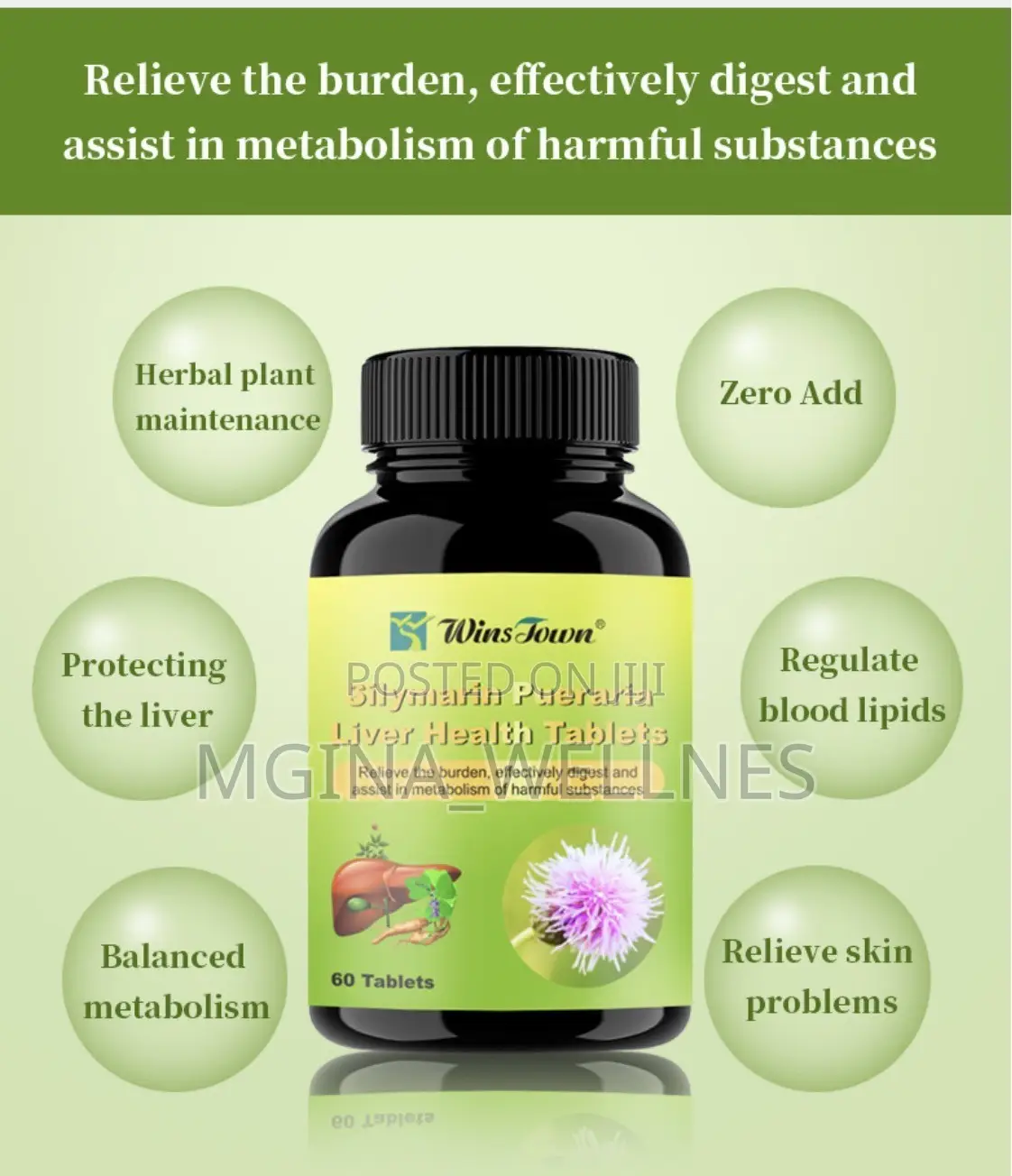 Silymarin-Pueraria-Liver-Health-Tablets