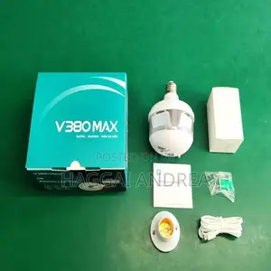 V380 Max Panoramic Wireless Wi-Fi Bulb Camera