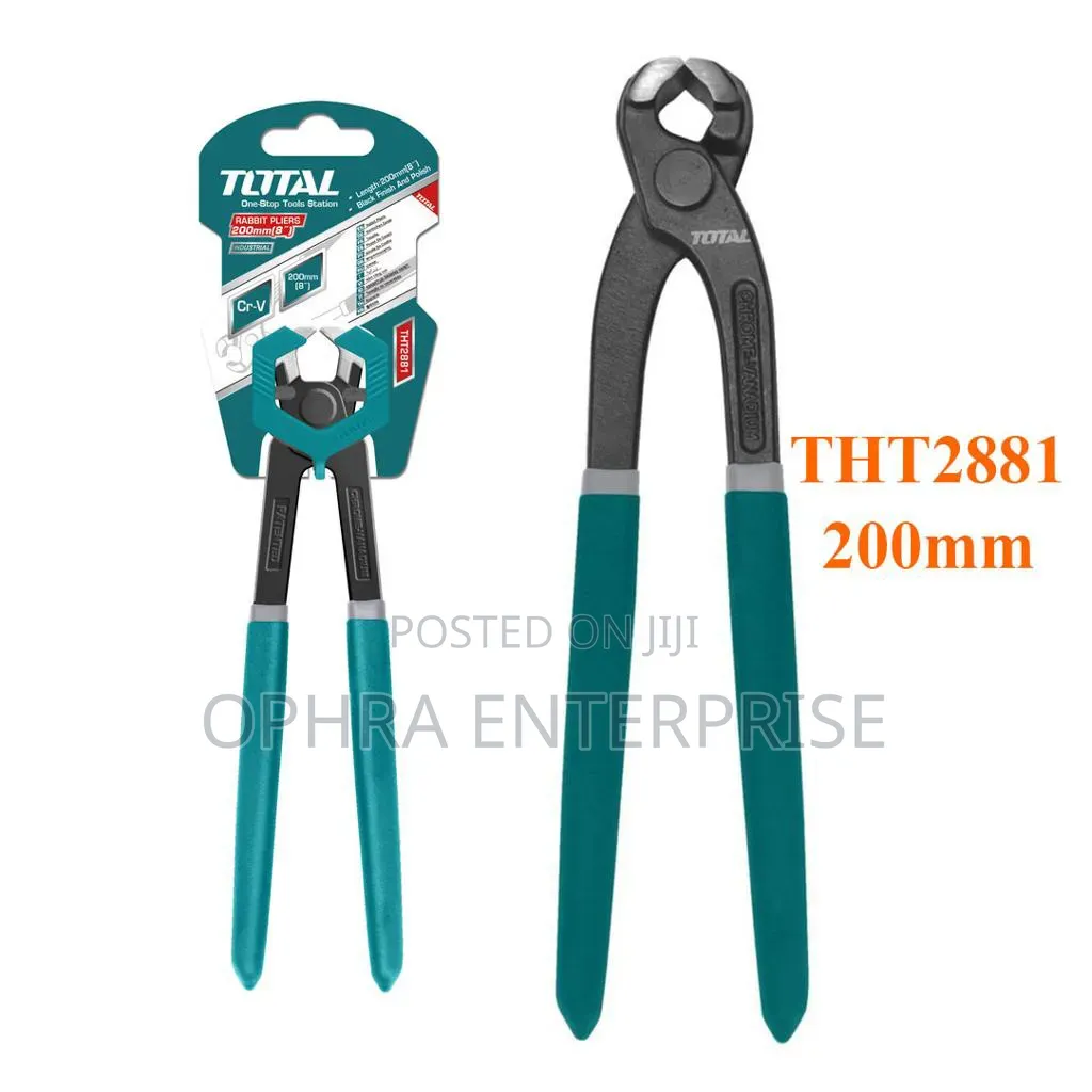 TOTAL Rabbet Pliers 8"
