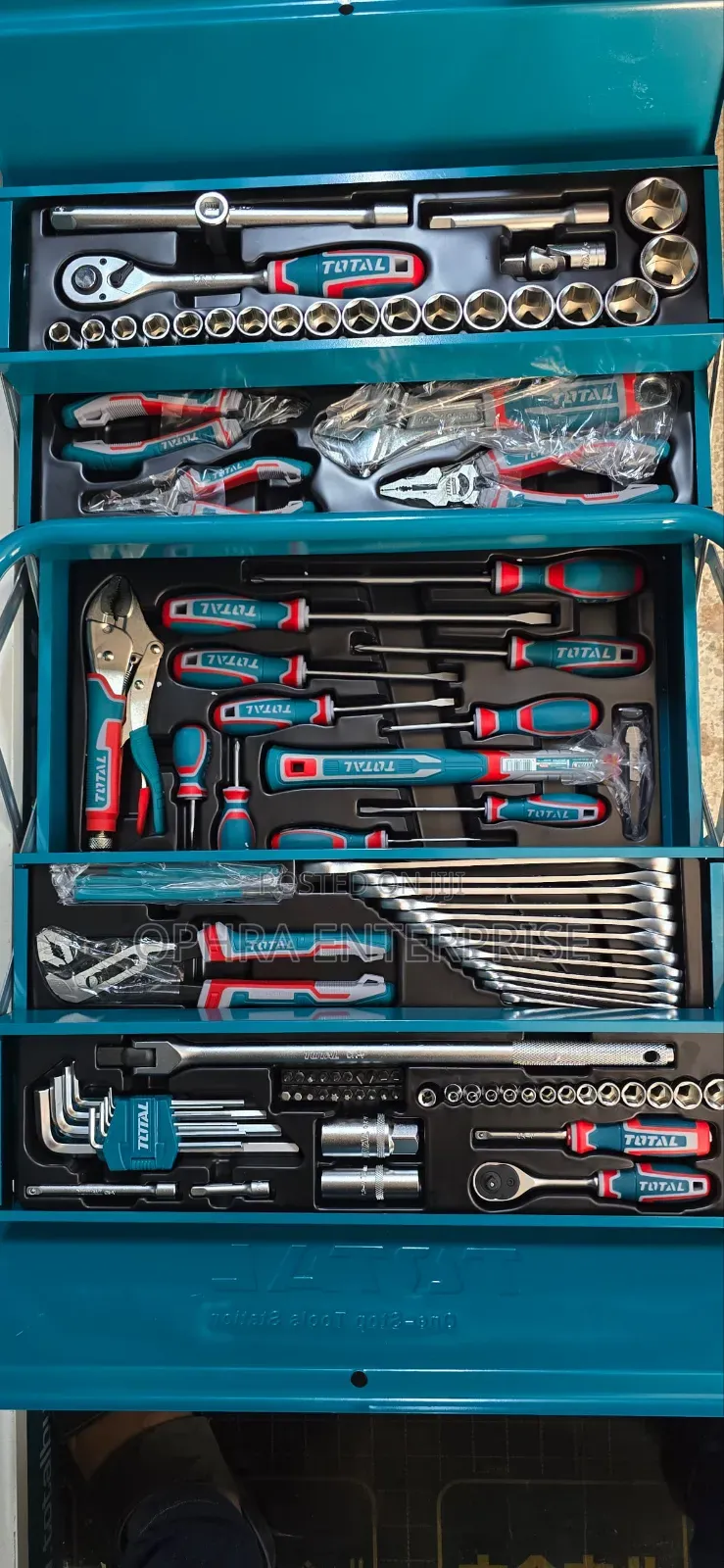 TOTAL 108 PCS Tool Chest Set – THTCS121081