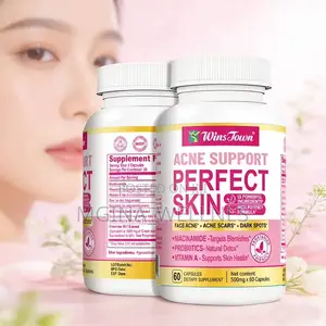 Acne Support Perfect Skin Dietary Supplement Capsules