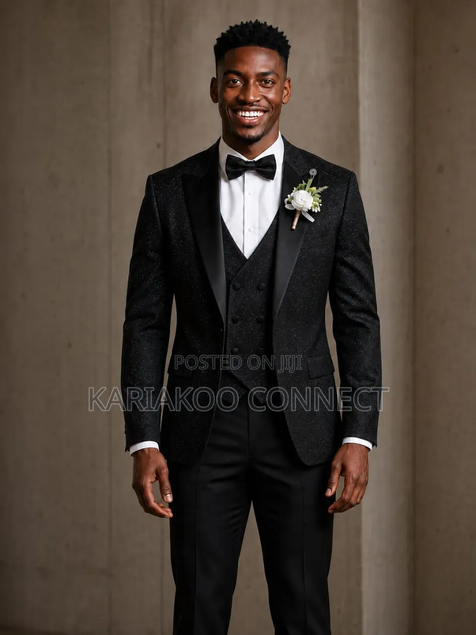Boss Style Black Suit