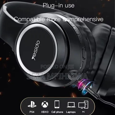 Aisido Wireless Bluetooth Headphones – 12-14h Battery | Foldable