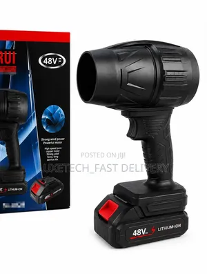 Cordless Turbo Air Blower – Rechargeable Lithium Battery Fan