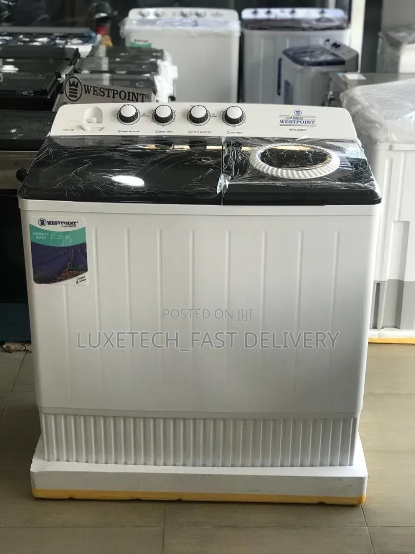 Westpoint 15kg Twin Tub Washing Machine – Semi-Automatic Washer