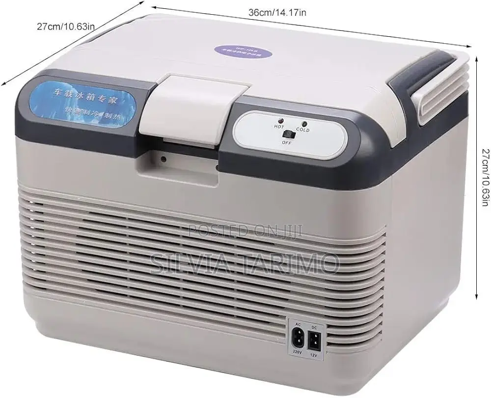 Portable Car Refrigerator Cooler Box – 12v/220v | Hot Cold