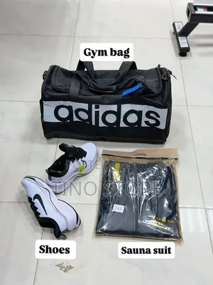 Sauna Suit, Shoes Gym Bag Package