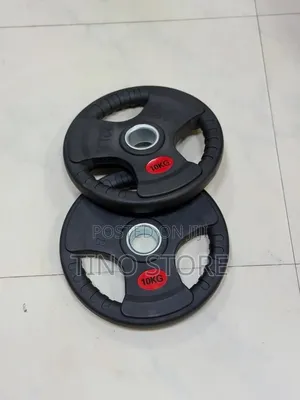 10KG Olympic Tri-Grip Weight Plates