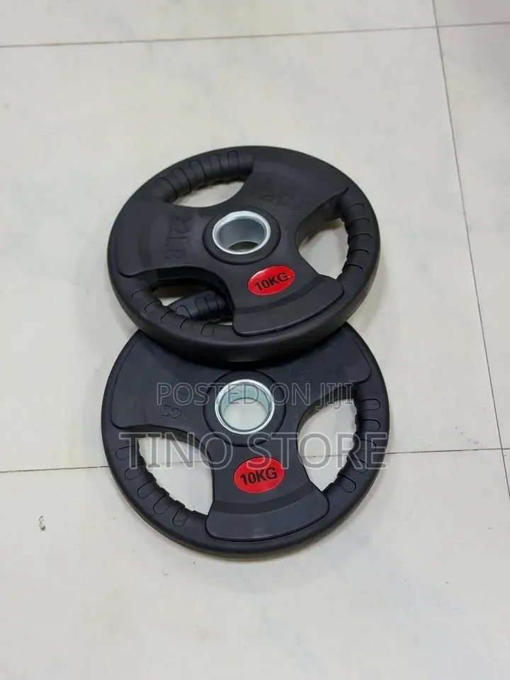 10KG Olympic Tri-Grip Weight Plates