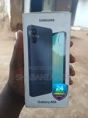 New Samsung Galaxy A06 64 GB Black