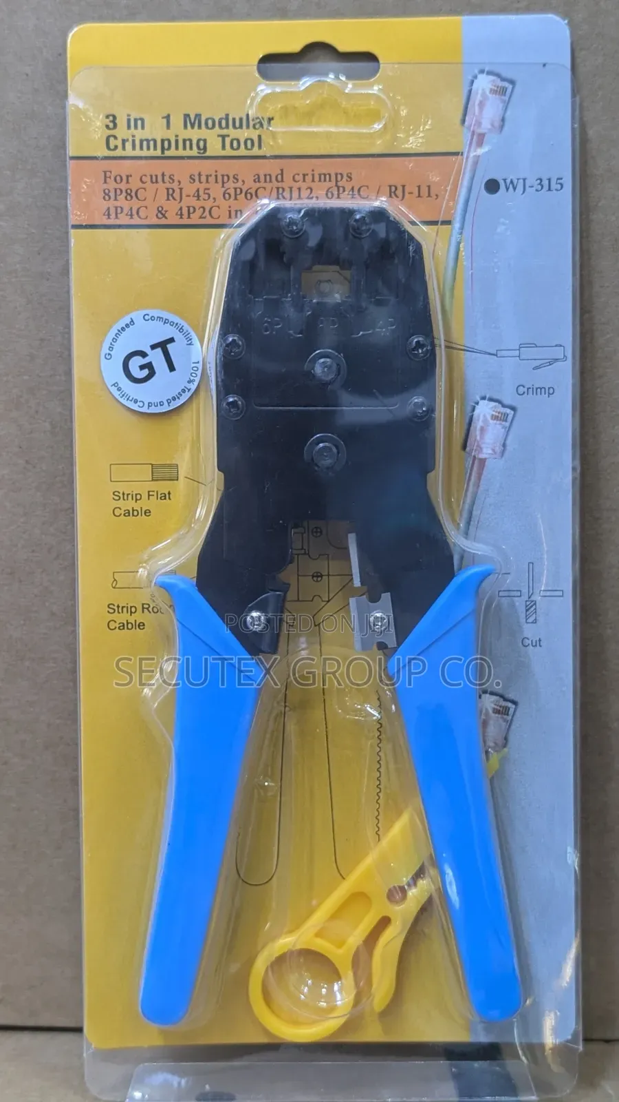 Crimping Tool 3 in 1 Modular