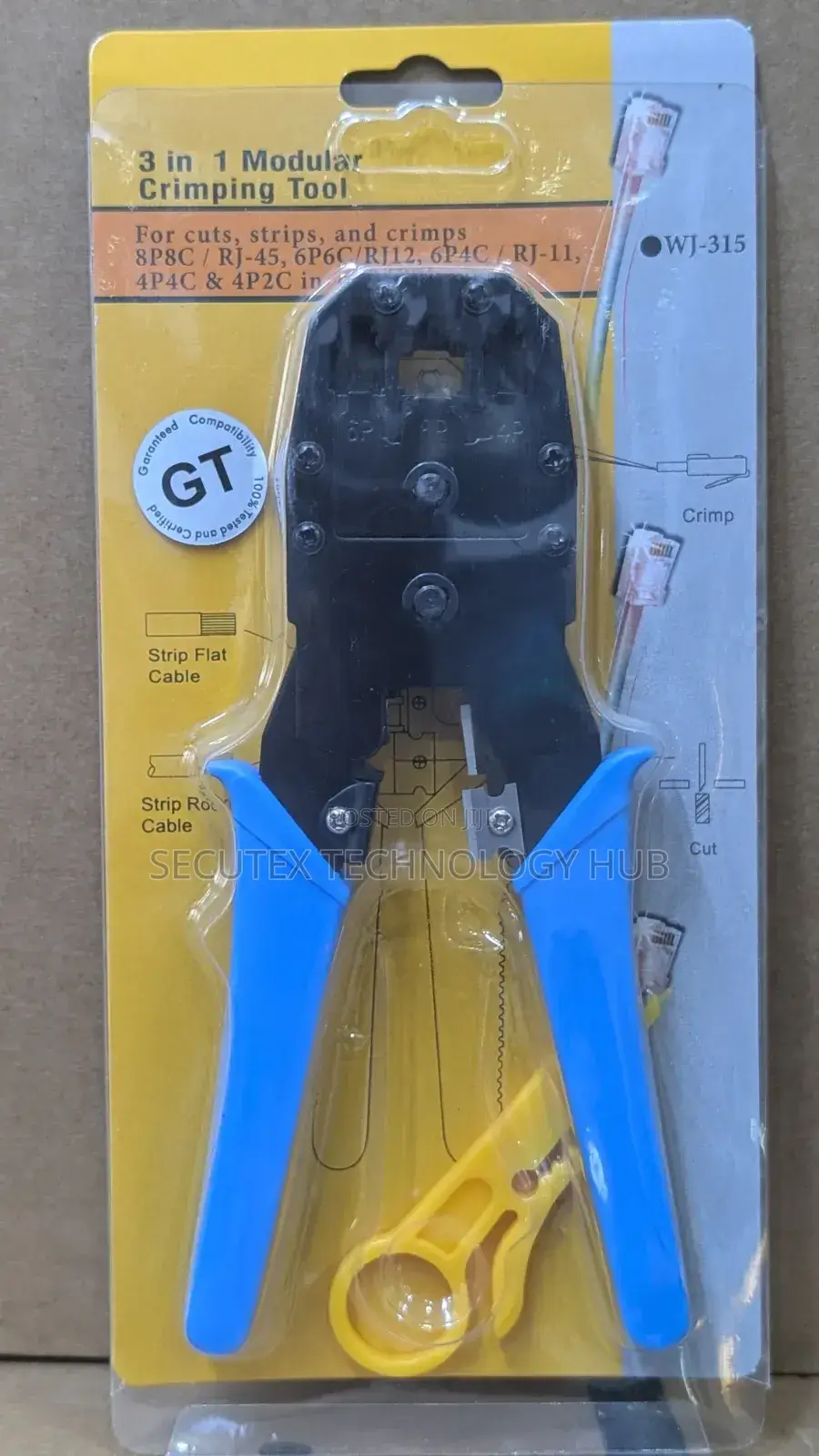 Crimping Tool 3 in 1 Modular