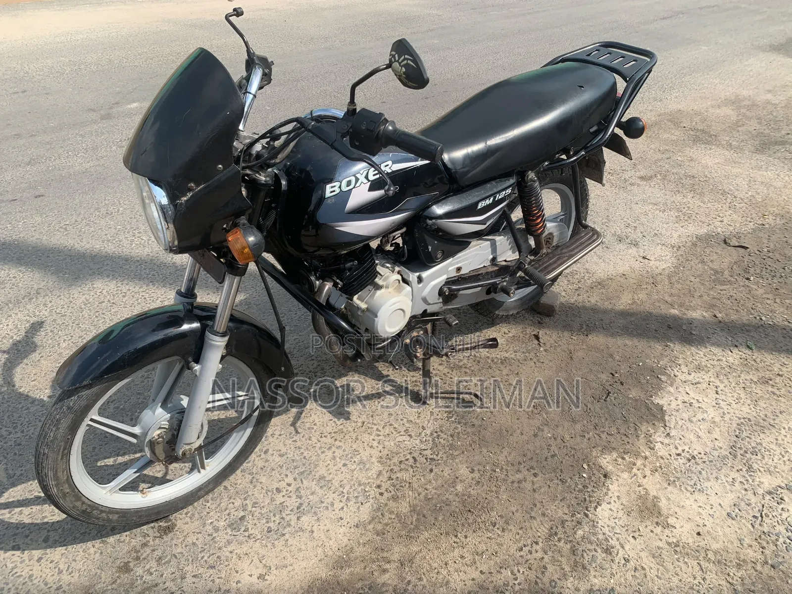 Bajaj Boxer 125 2024 Black