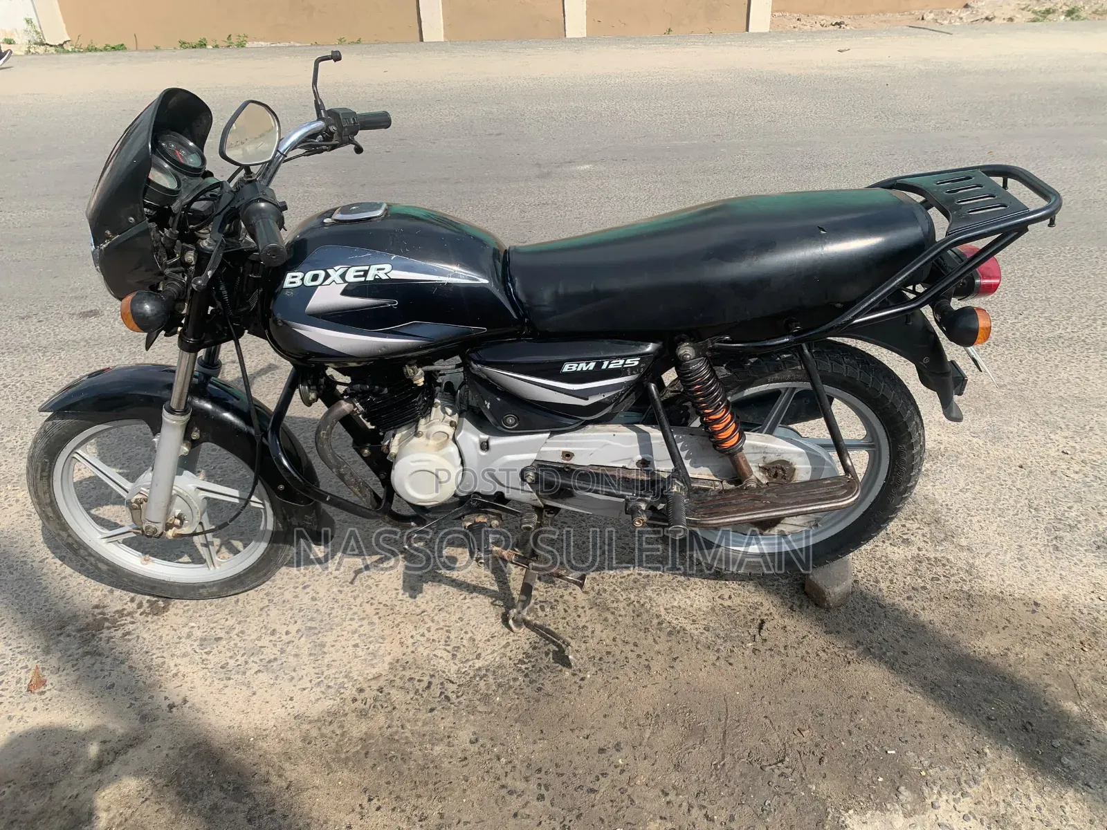 Bajaj Boxer 125 2024 Black