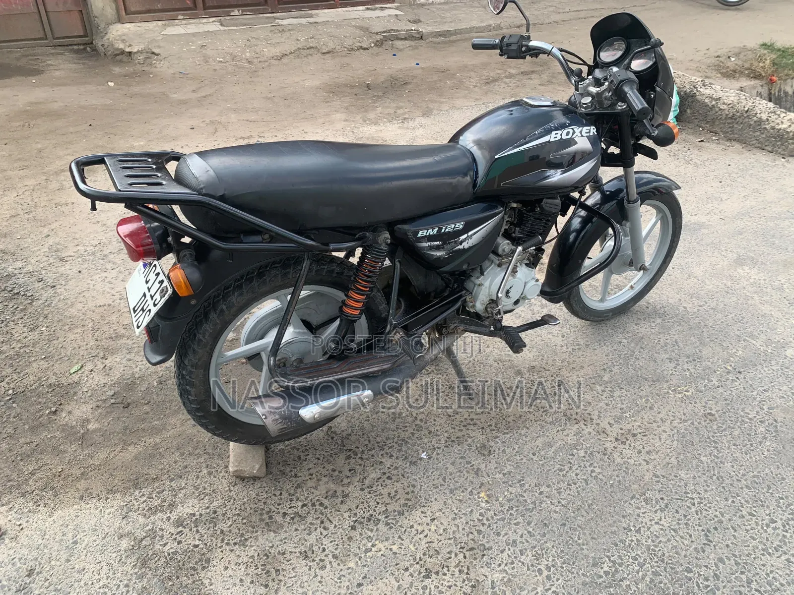 Bajaj Boxer 125 2024 Black