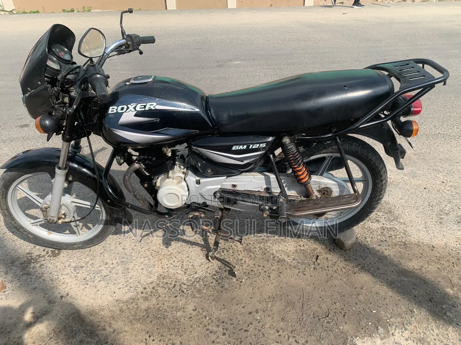 Bajaj Boxer 125 2024 Black