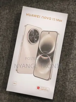 New Huawei nova 15 Max 256 GB Black