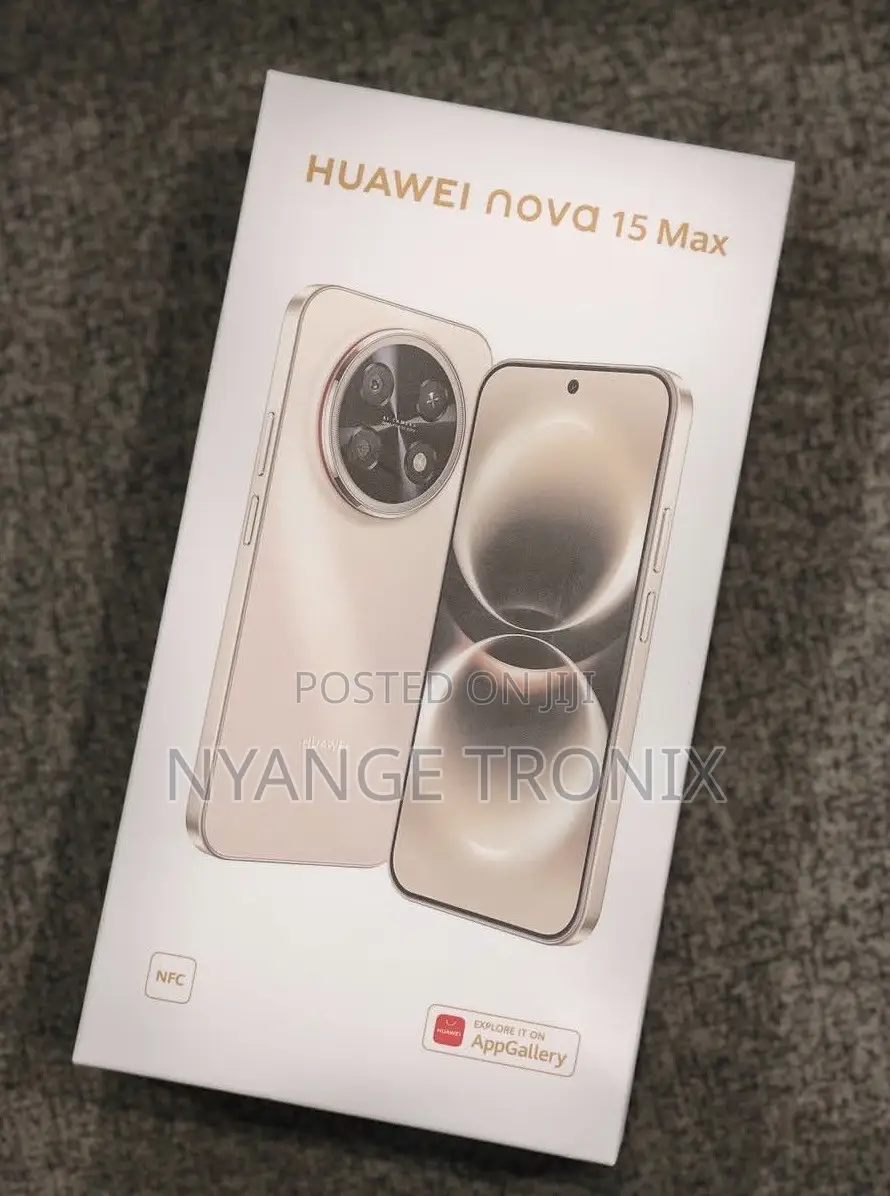 New Huawei nova 15 Max 256 GB Black