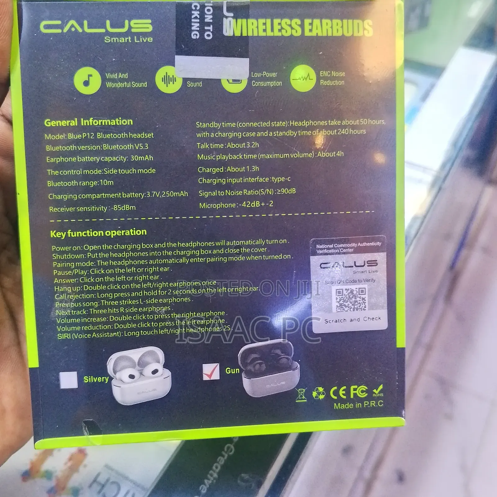 Calus Wireless Earbuds