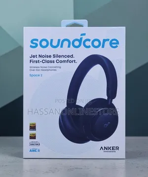 Soundcore by Anker Space 2 Wireless Over Headphones - Jet Black
