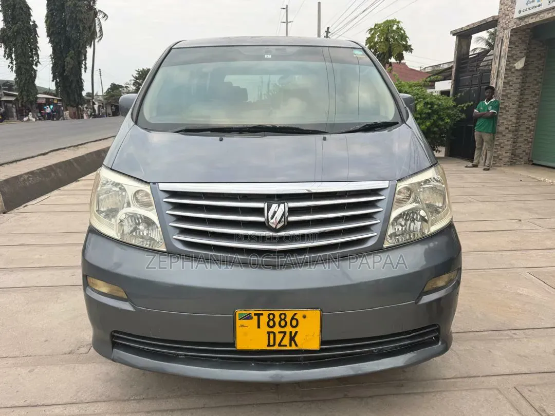 Toyota Alphard 2004 Gray