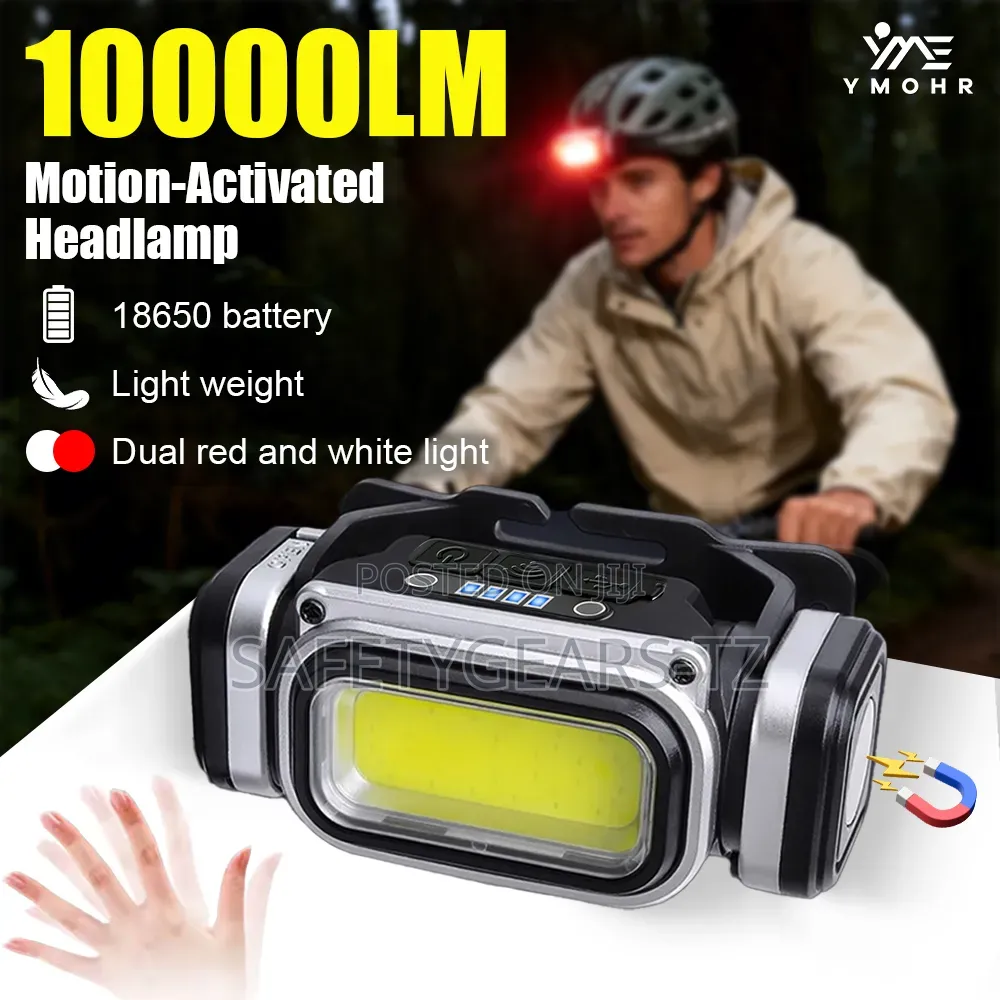 USB Rechargeable Sensor, Waterproof Headlamp