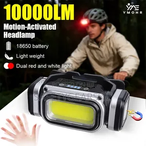 USB Rechargeable Sensor, Waterproof Headlamp