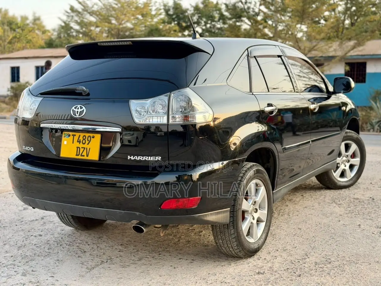 Toyota Harrier 2007 Black