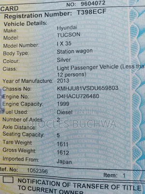 Hyundai Tucson 2013 Silver