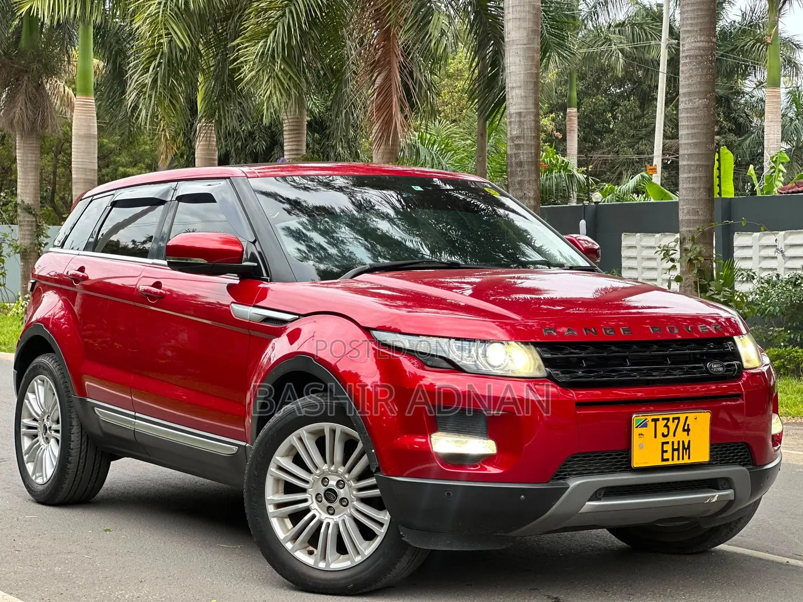 Land Rover Range Rover Evoque 2014 Maroon