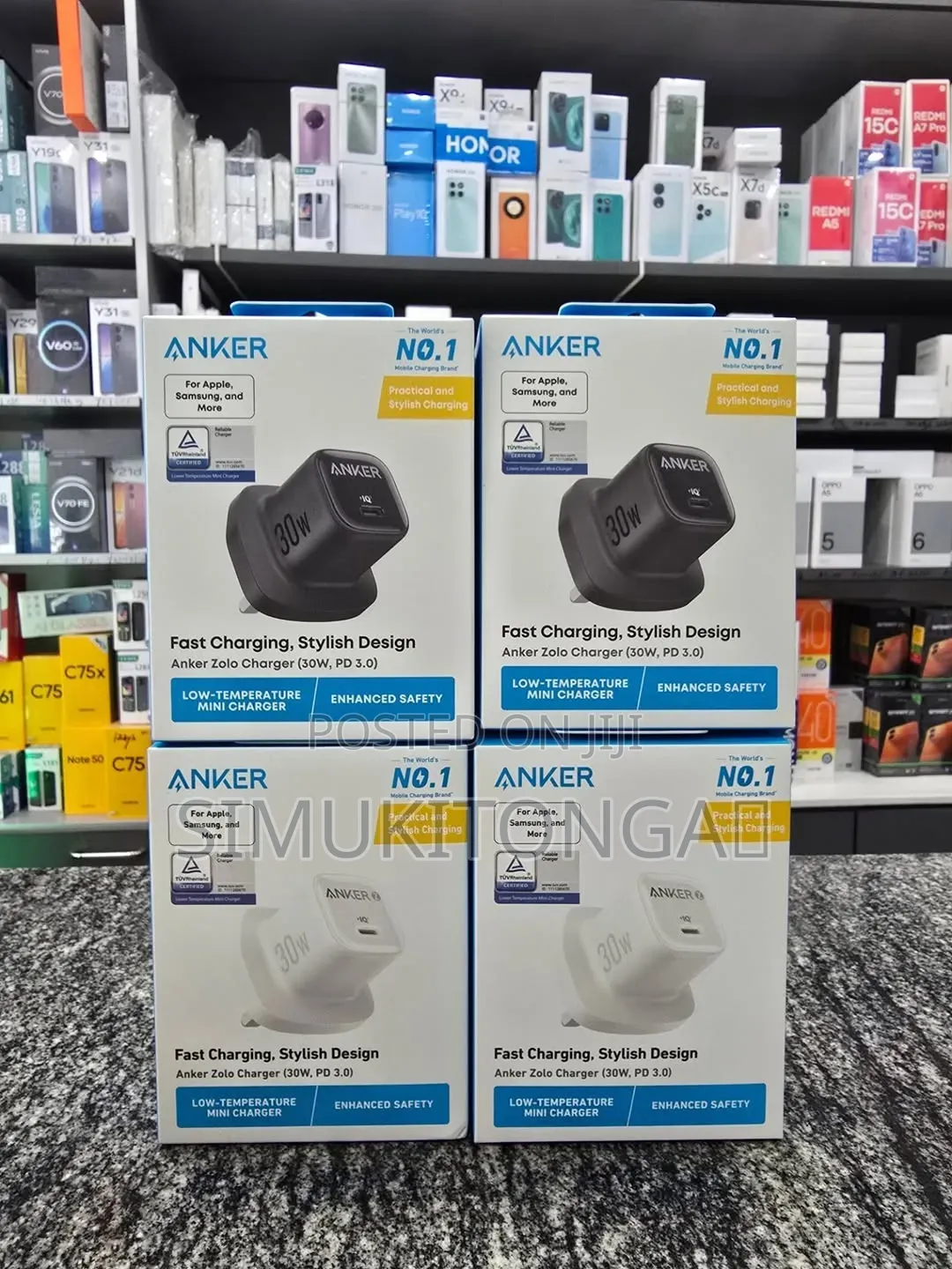  Anker 30W Fast Charger — Fast Charging Meets Stylish Design 
