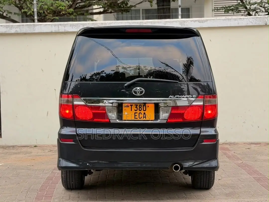 Toyota Alphard 2007 Black