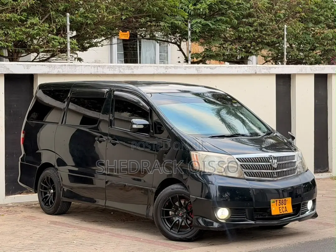 Toyota Alphard 2007 Black