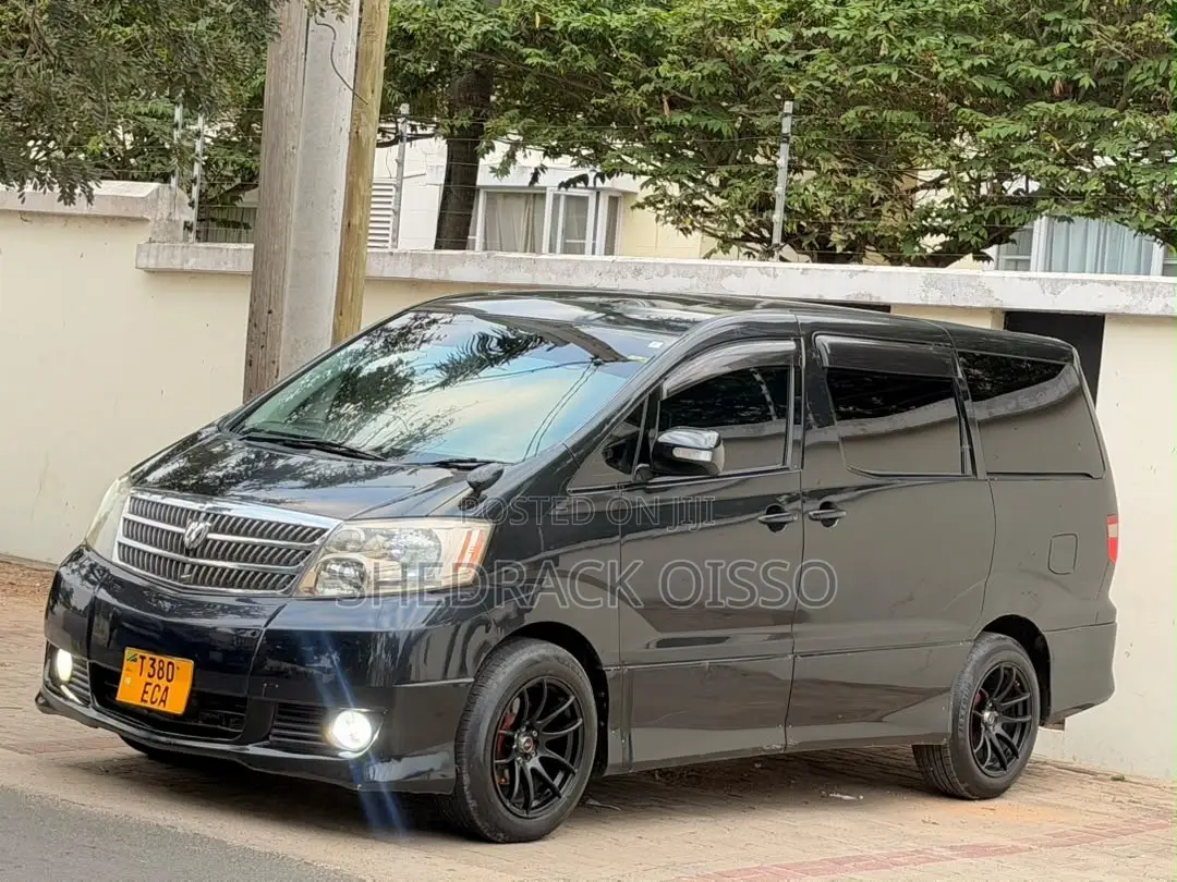 Toyota Alphard 2007 Black