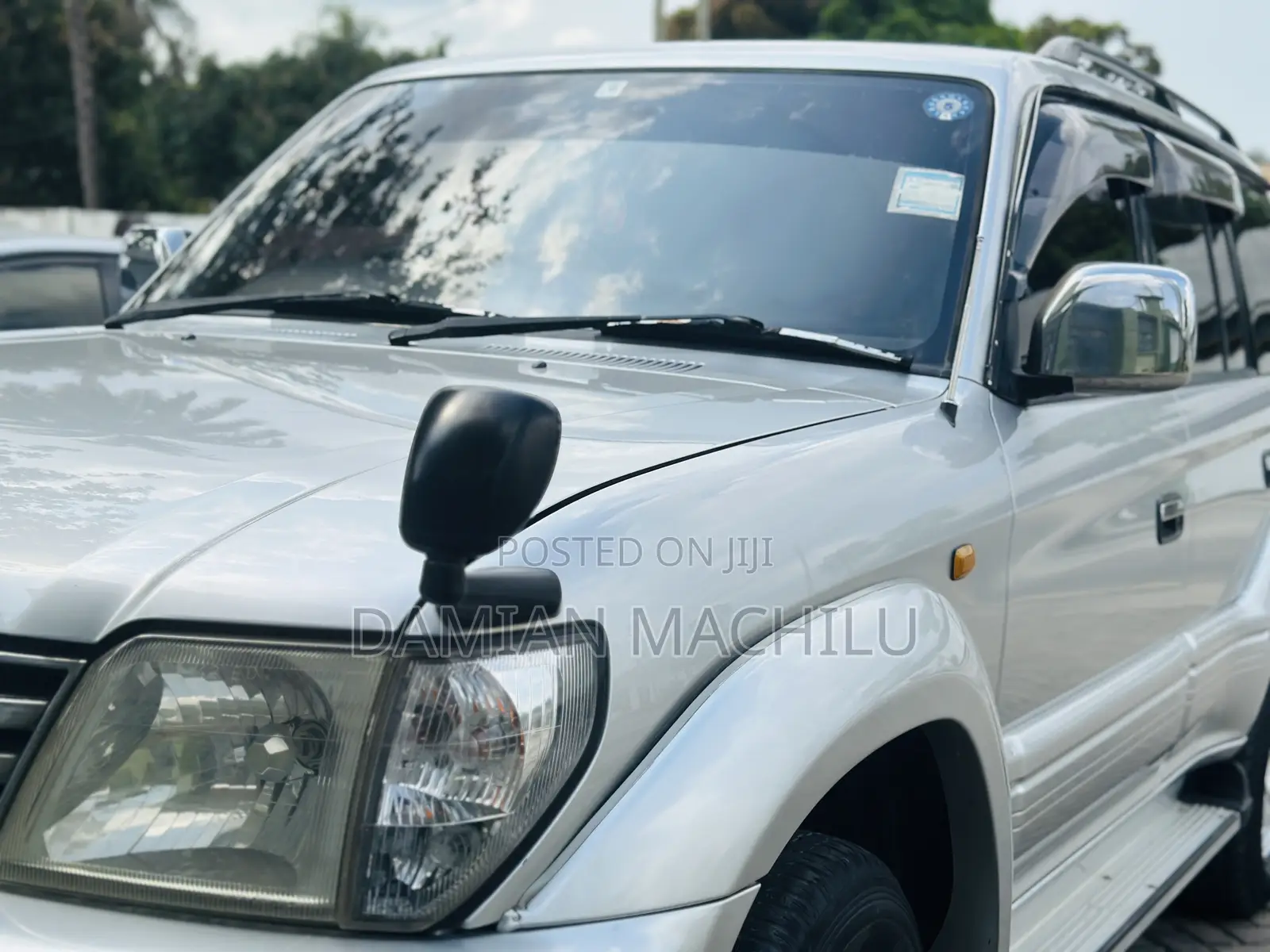 Toyota Land Cruiser Prado 2002 Silver
