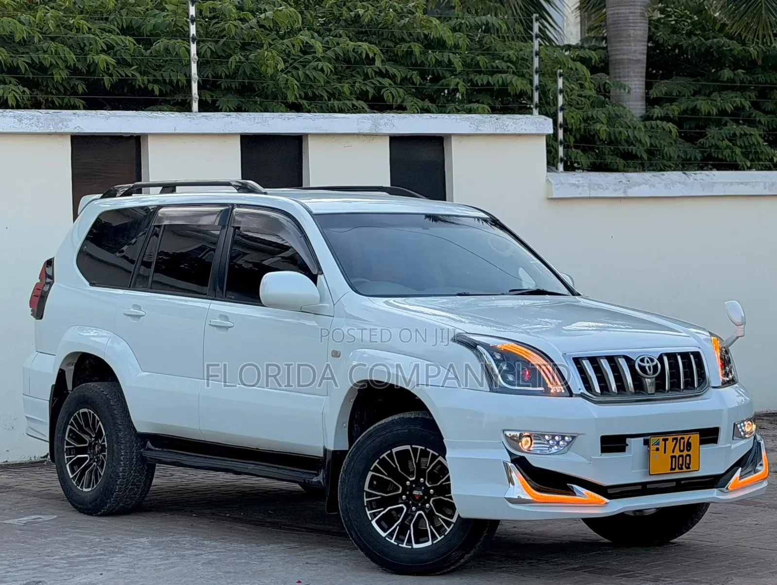 Toyota Land Cruiser Prado 2007 White