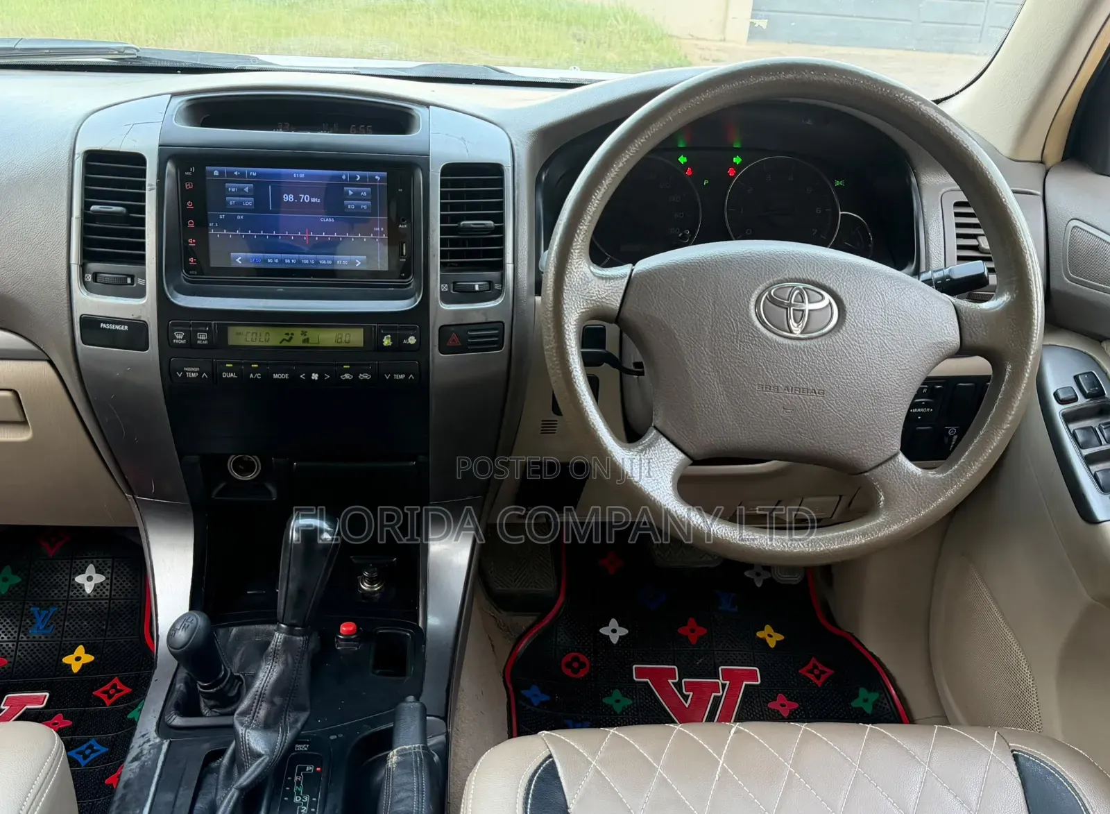 Toyota Land Cruiser Prado 2007 White