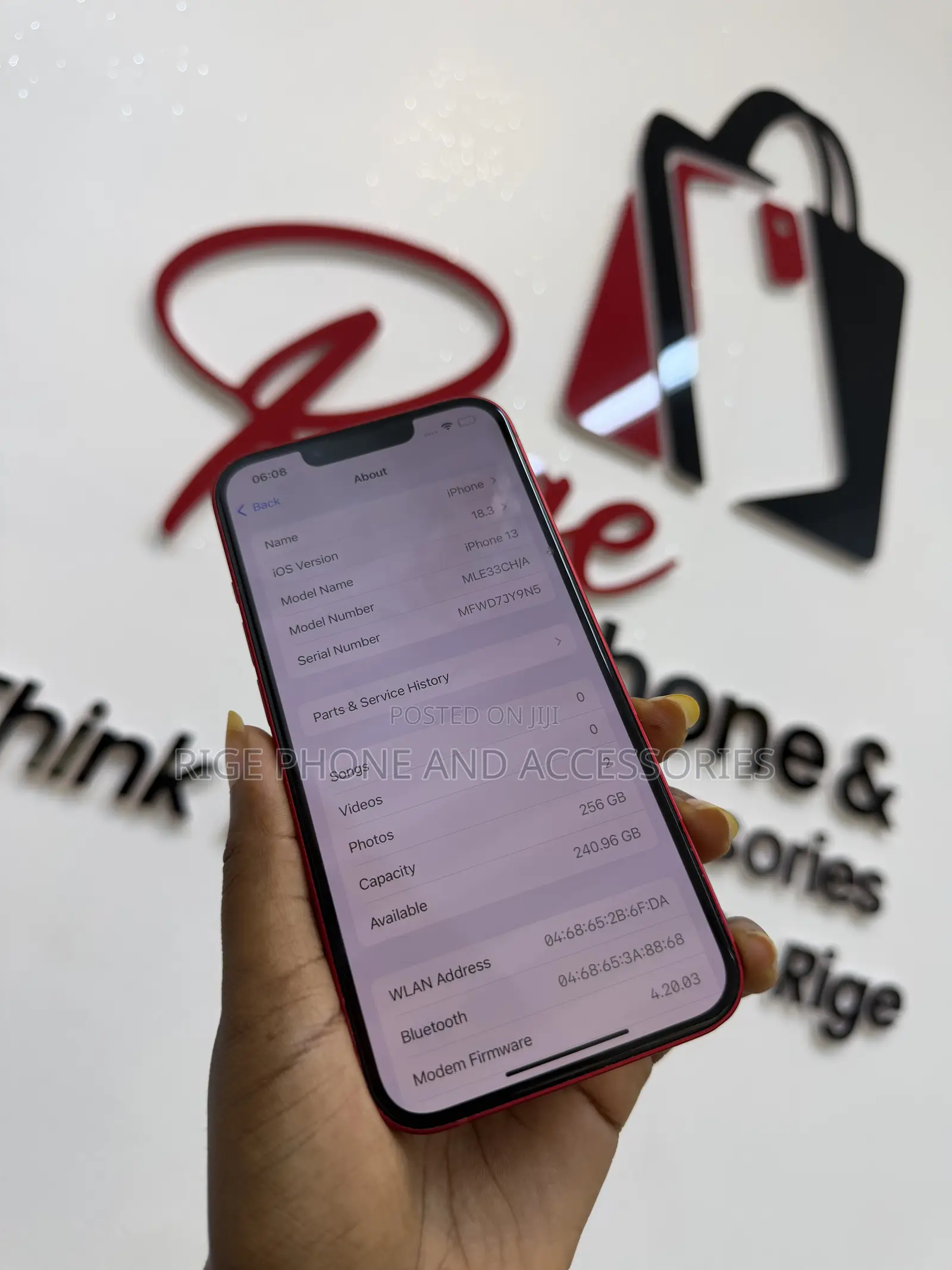 Apple iPhone 13 256 GB Red