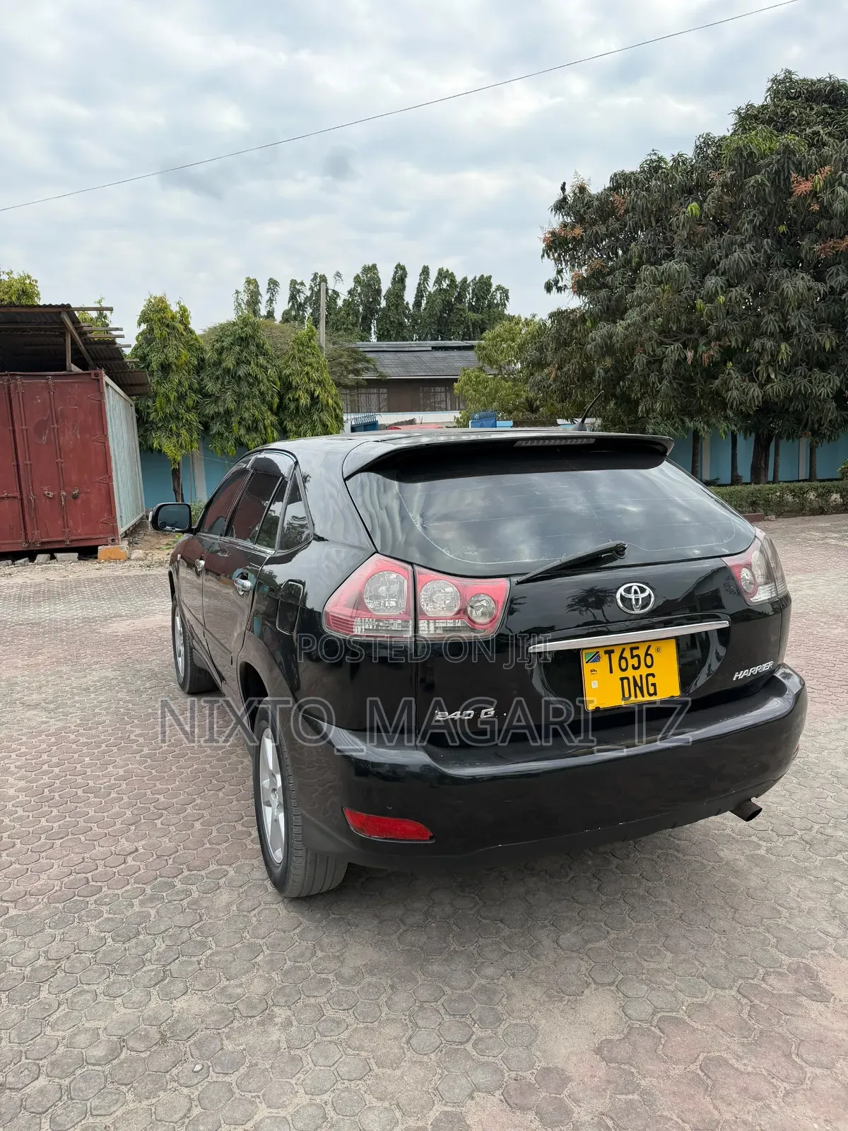 Toyota Harrier 2007 Black