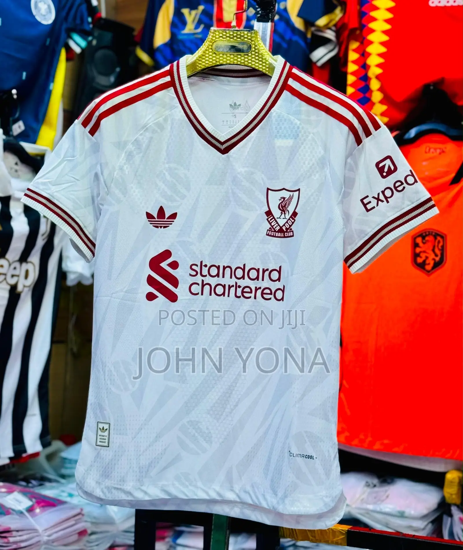 Liverpool White Jersey
