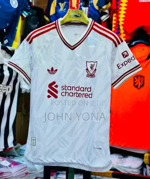 Liverpool White Jersey