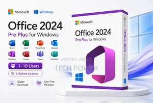 Microsoft Office Professional Plus 2024 – 10 User Business License