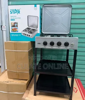 Winning Star 4 Plates Gas Stove With Stand