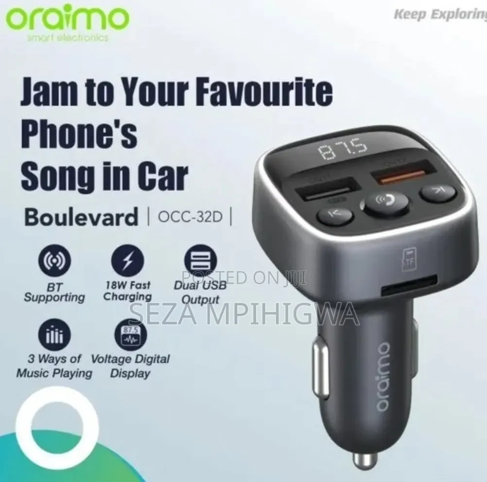 Oraimo Mp3 Car Charger