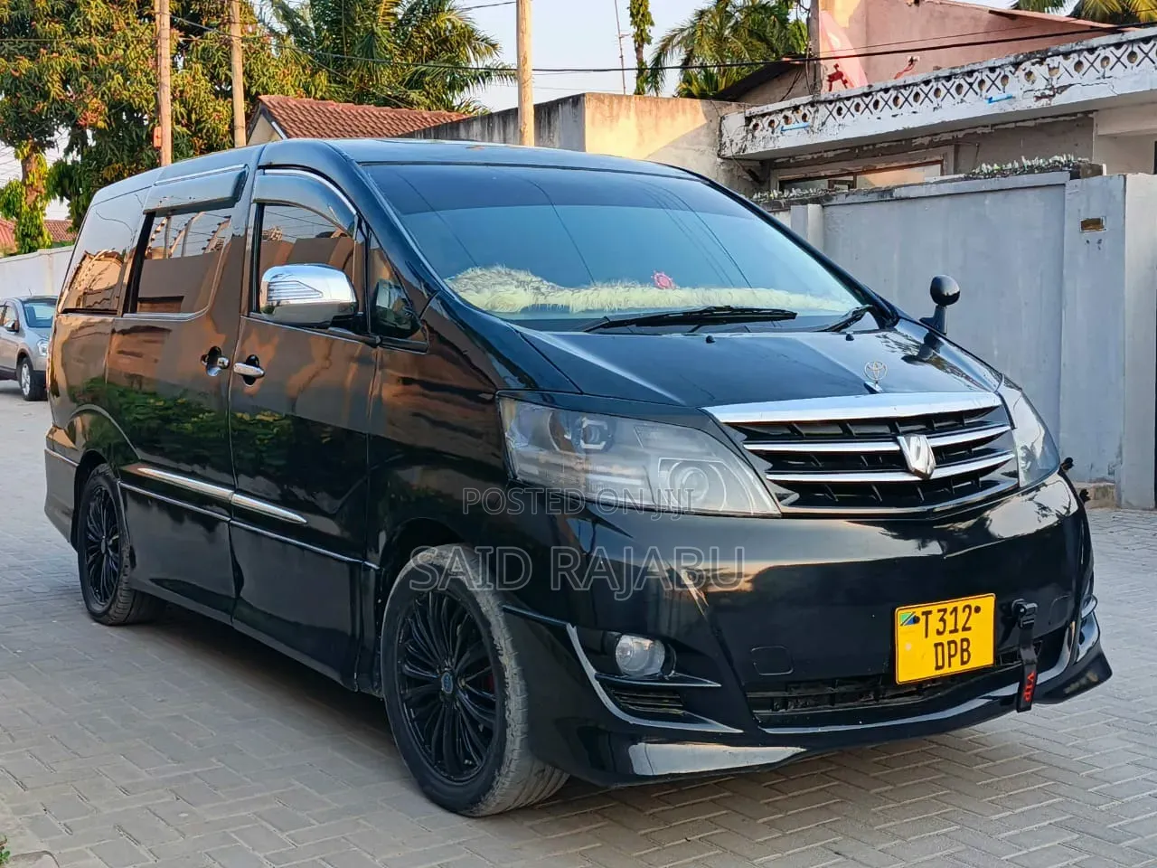 Toyota Alphard 2008 Black